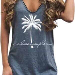 Sleeveless Mini Dress Womens Summer Casual Beach Party V Neck Cotton